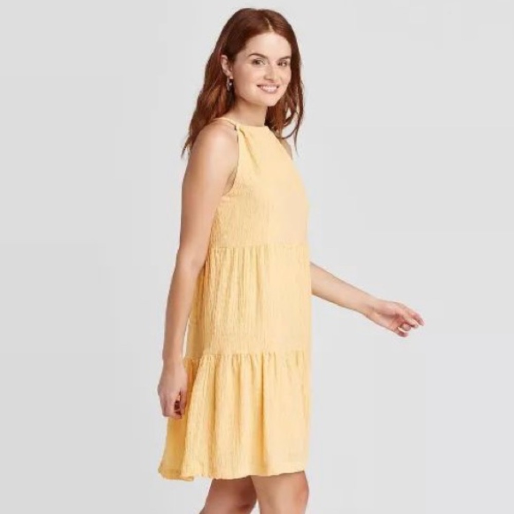 Yellow sun dress